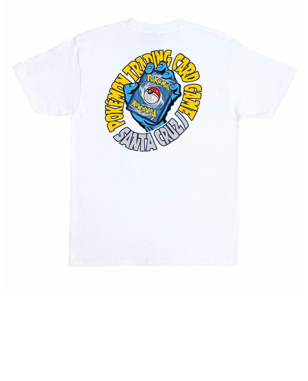 Santa x Pokémon TCG Hand White Tee