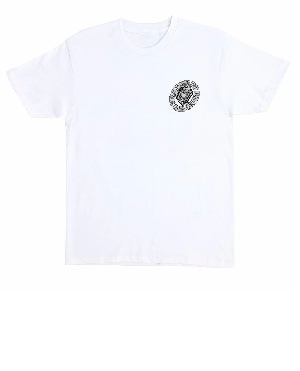 Santa x Pokémon TCG Hand White Tee