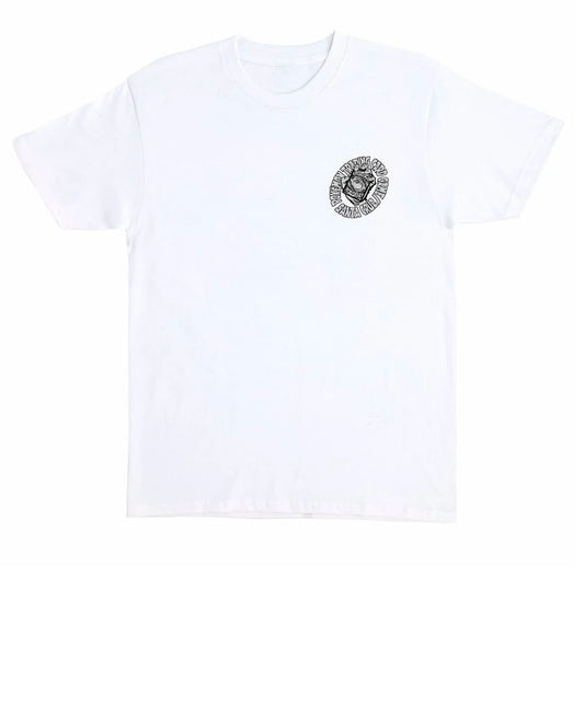 Santa x Pokémon TCG Hand White Tee
