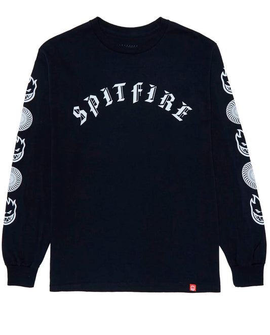 Spitfire Old English Combo Long Sleeve Tee