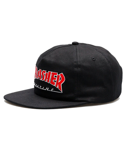 Thrasher Outlined Black Hat