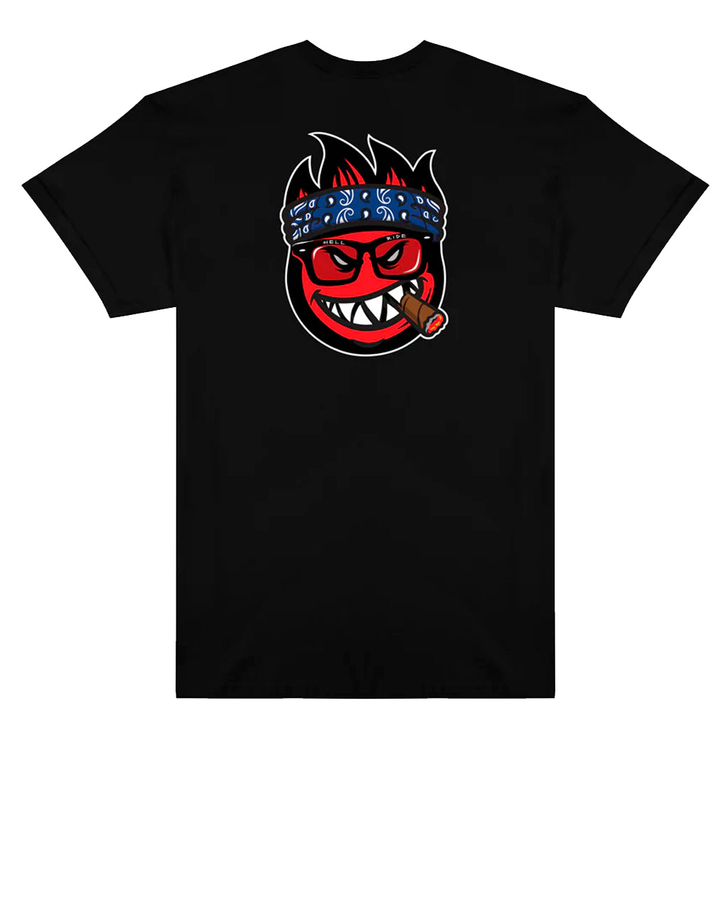 Thrasher x Spitfire Big Head Jake Tee Black Tee