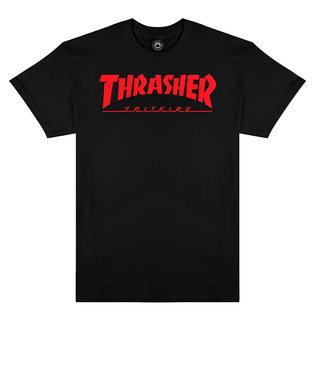 Thrasher x Spitfire Big Head Jake Tee Black Tee