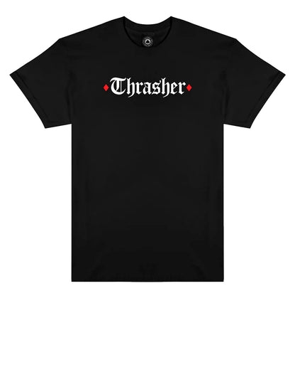 Thrasher x Spitfire The End Oath Black Tee