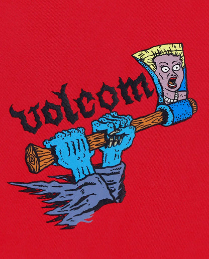 Volcom JJ Villard Tee Red