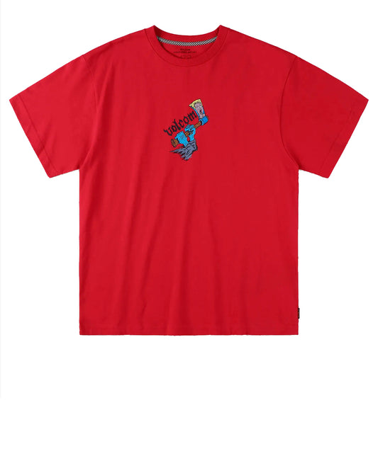 Volcom JJ Villard Tee Red