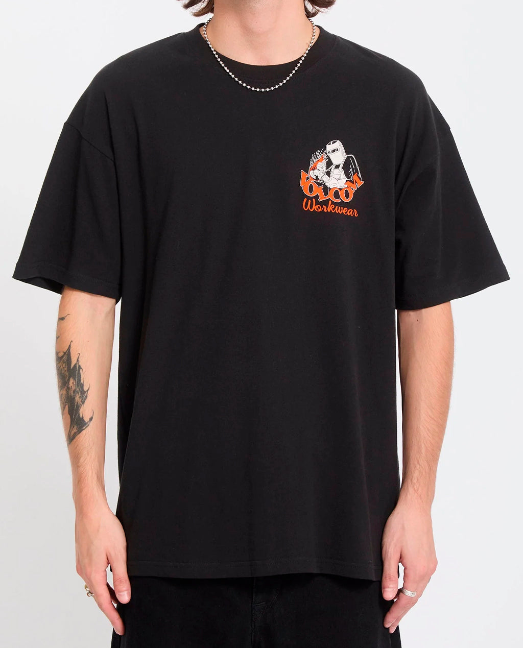 Volcom Always Grinding Black Tee