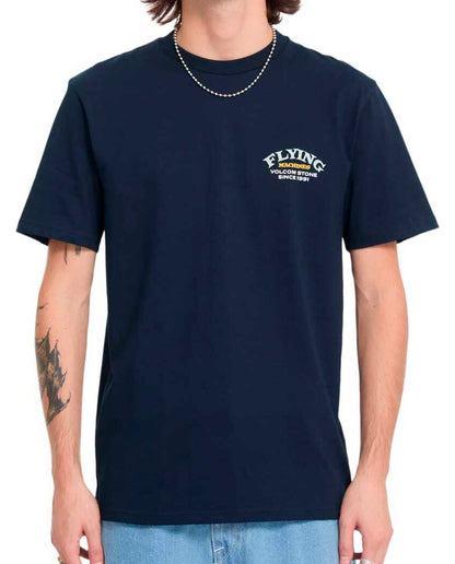 Volcom Flying Machine Navy Tee