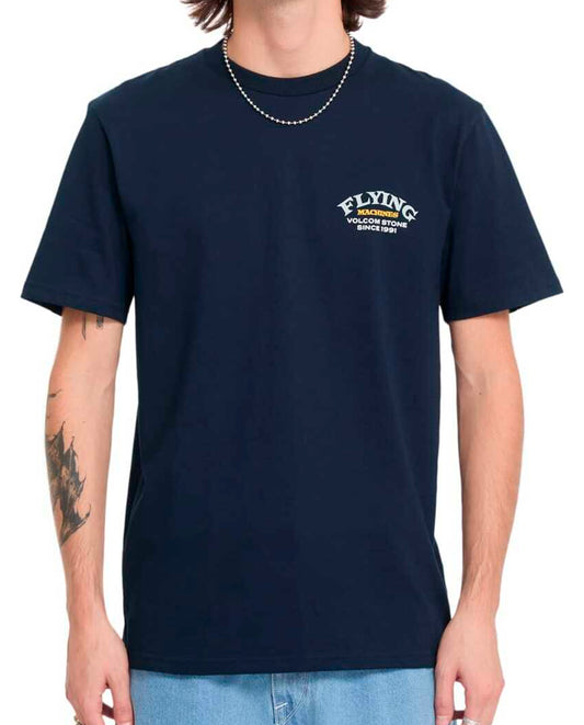 Volcom Flying Machine Navy Tee