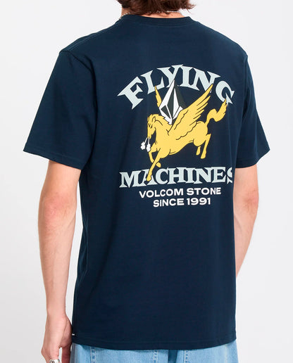 Volcom Flying Machine Navy Tee