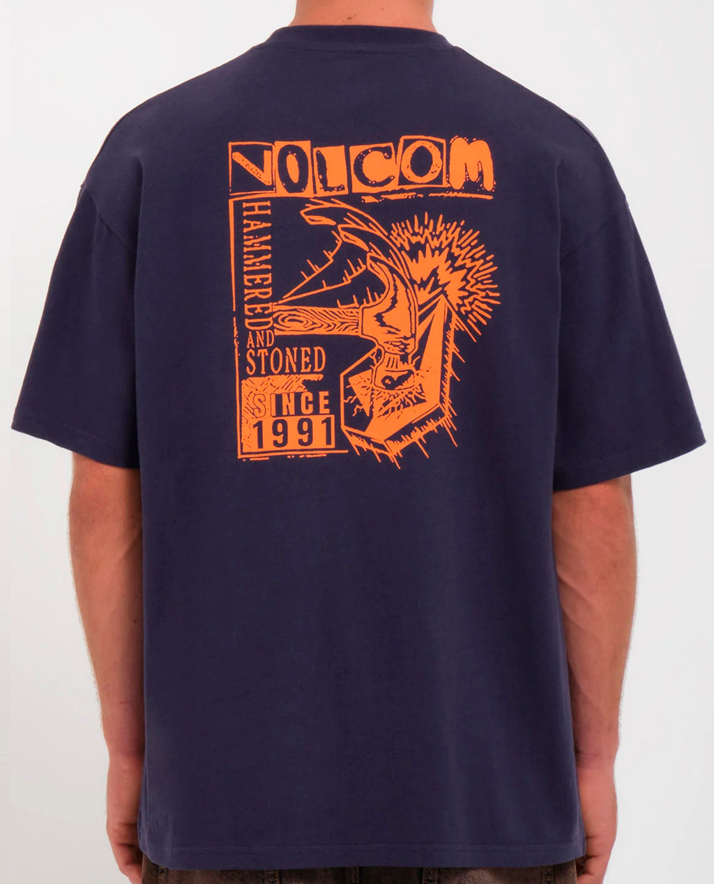 Volcom Hammered Navy Tee