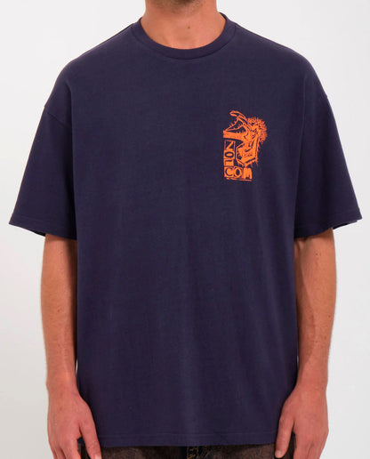 Volcom Hammered Navy Tee