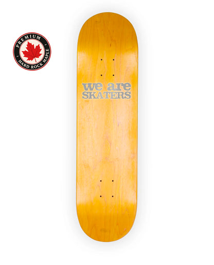 We Are Skaters Silver Tag Blank Deck