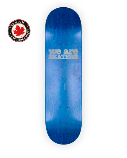 We Are Skaters Silver Tag Blank Deck