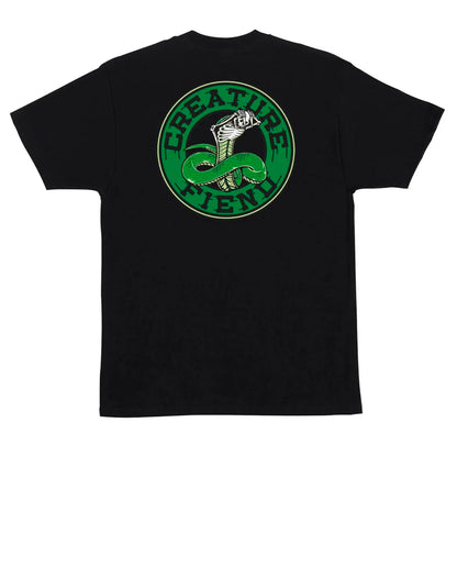 Creature Strike Fast Black Tee