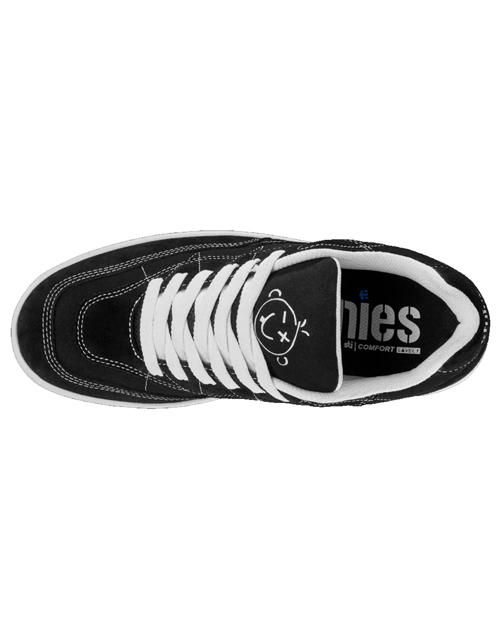 Etnies Snake Black White