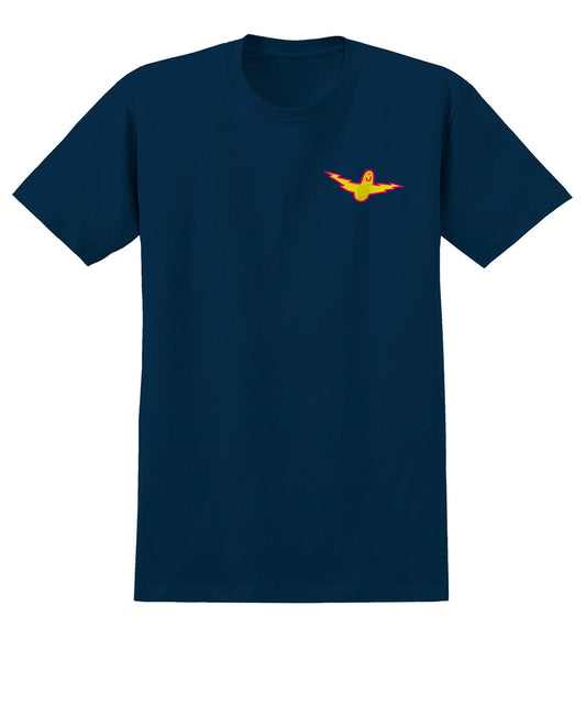 Krooked Bird Lightning Navy Tee