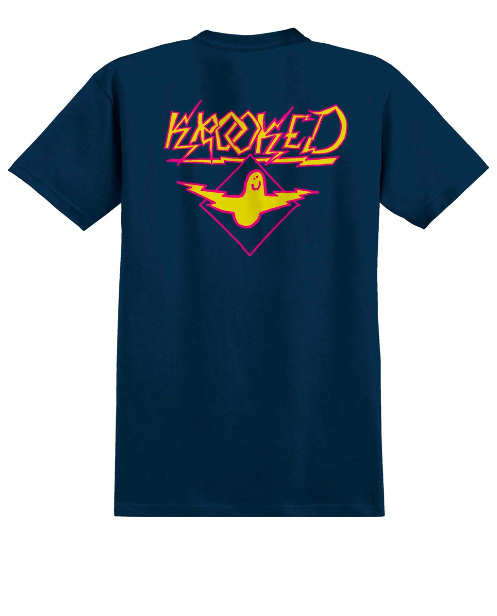 Krooked Bird Lightning Navy Tee