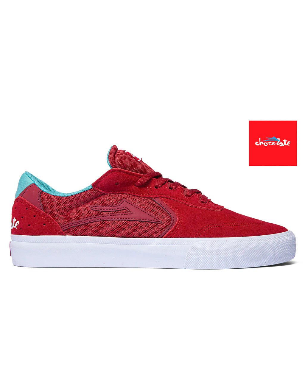 Lakai Atlantic Vulc x Chocolate Red Suede