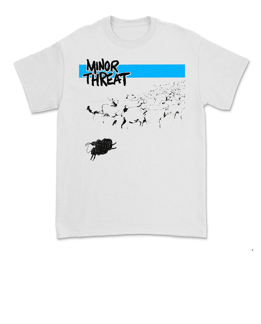 Minor Threat Out of Step Tee White