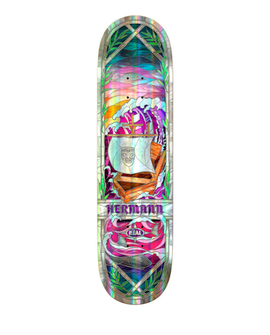 Real Skateboards Hermann Rainbow Cathedral 8.3