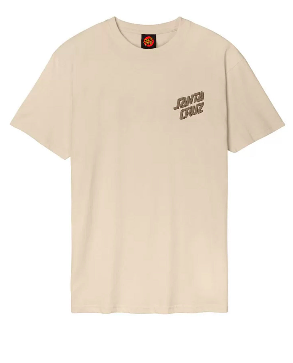 Santa Cruz Screaming Grizzly Blond Wood T Shirt