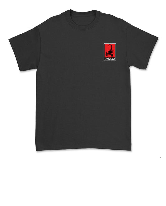 Censorship Scorpio Black Tee