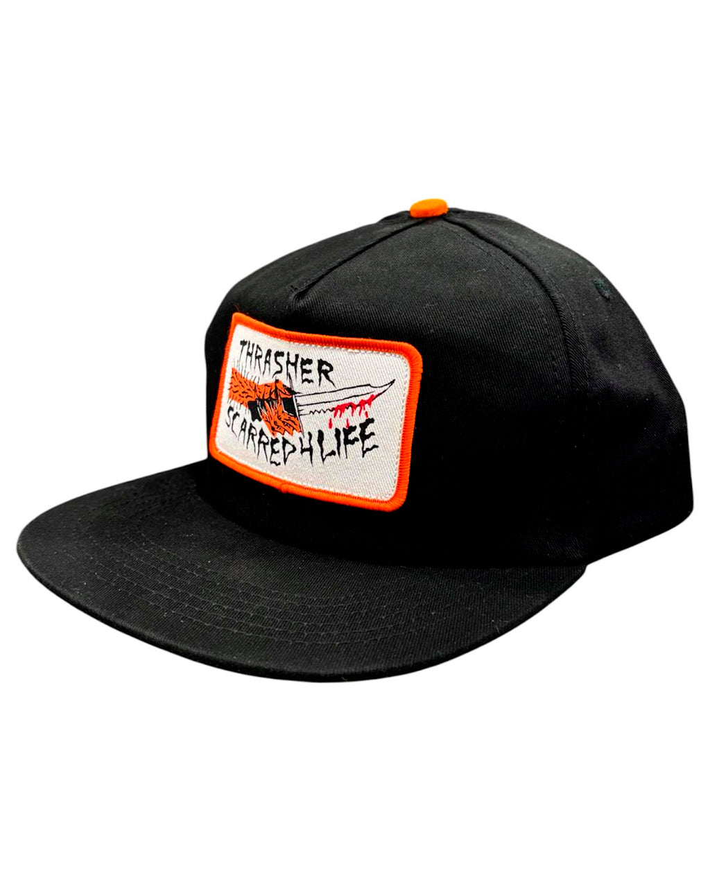 Thrasher Scarred by Neckface Black Hat